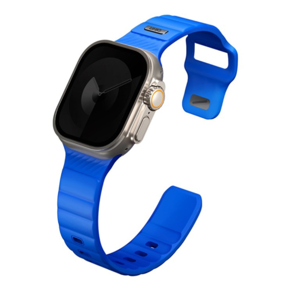 Ремешок UNIQ для Apple Watch 49/46/45/44 mm STRIDE FKM Rubber Cobalt Blue — изображение 3