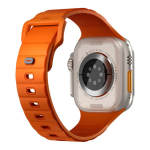 Ремешок UNIQ для Apple Watch 49/46/45/44 mm STRIDE FKM Rubber Volt Orange — изображение 2