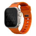 Ремешок UNIQ для Apple Watch 49/46/45/44 mm STRIDE FKM Rubber Volt Orange