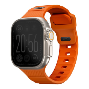 Ремешок UNIQ для Apple Watch 49/46/45/44 mm STRIDE FKM Rubber Volt Orange