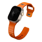 Ремешок UNIQ для Apple Watch 49/46/45/44 mm STRIDE FKM Rubber Volt Orange — изображение 3