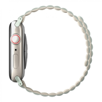 Ремешок Uniq Revix reversible Magnetic для Apple Watch 42-41-40 mm, зеленый/бежевый — изображение 3