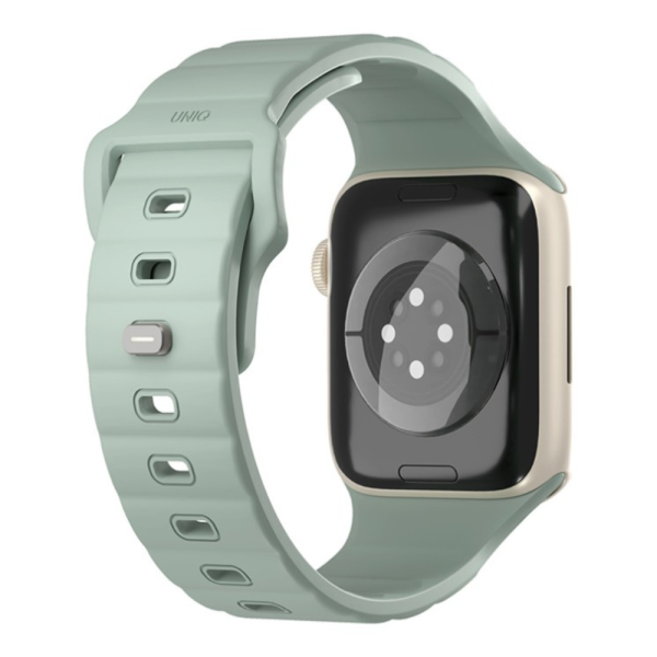 Uniq для Apple Watch 42-41-40 mm ремешок STRIDE FKM Rubber Iceplant Green — изображение 3