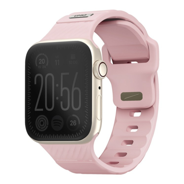 Uniq для Apple Watch 42-41-40 mm ремешок STRIDE FKM Rubber Pale Pink — изображение 2