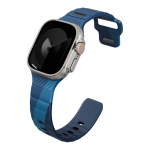 Uniq для Apple Watch 49/46/45/44 mm ремешок STRIDE DE FKM Rubber Storm/Blue
