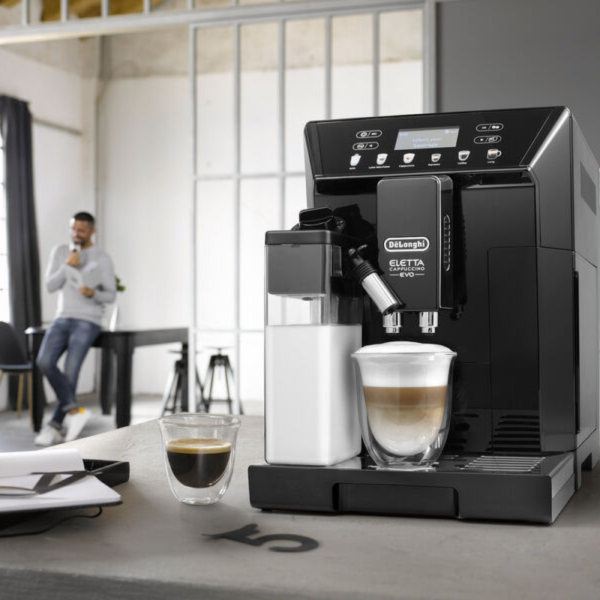 Кофемашина Delonghi Eletta Cappucino Evo ECAM46.860.B — изображение 3