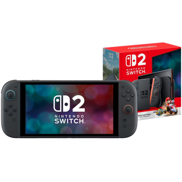 Игровая приставка Nintendo Switch 2 256 Black + Mario Kart World Bundle — изображение 1