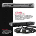 Хаб для USB и Thunderbolt 4. Brydge Stone Pro TB4 — фото 4