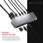 Хаб для USB и Thunderbolt 4. Brydge Stone Pro TB4 — фото 2