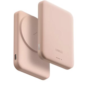 Кожаный внешний аккумулятор Uniq LYDEN LEXA 5000MAH Magnetic (Magsafe) Power Bank USB-C PD