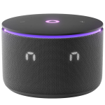 Умная колонка Яндекс Станция Мини 3 Про с Алисой с Zigbee черный — изображение 3