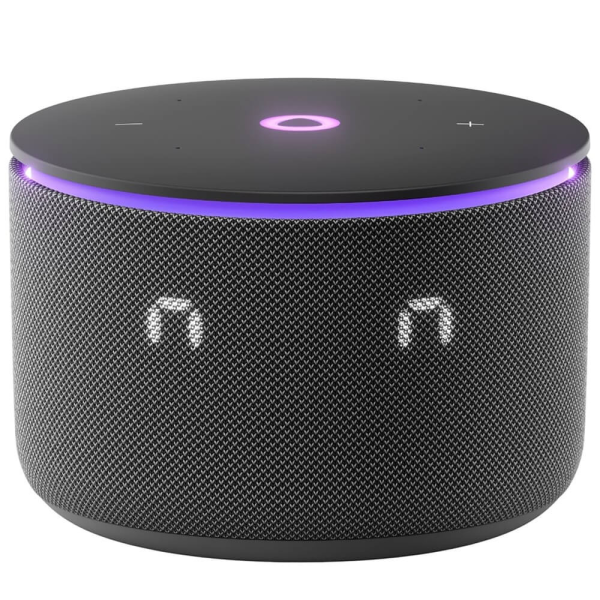 Умная колонка Яндекс Станция Мини 3 Про с Алисой с Zigbee черный — изображение 3