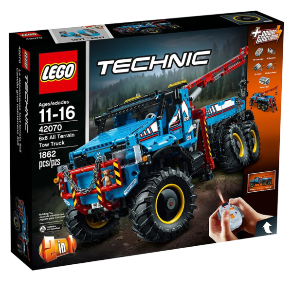 Конструктор LEGO Technic 42070 Эвакуатор-внедорожник 6х6