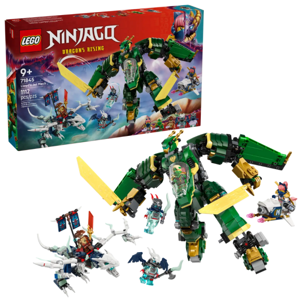 Конструктор LEGO Ninjago 71845 Реактивный мех Ллойда
