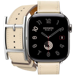 Apple Watch Series 10 Hermes 42 mm Hapi Double Tour Craie — изображение 2