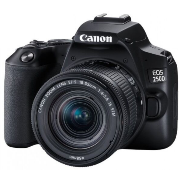 Фотоаппарат Canon EOS 250D Kit 18-55mm f/4-5.6 IS STM Black