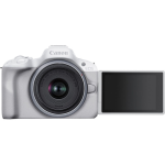 Фотоаппарат Canon EOS R50 Kit RF-S 18-45mm F4.5-6.3 IS STM White — изображение 3