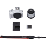 Фотоаппарат Canon EOS R50 Kit RF-S 18-45mm F4.5-6.3 IS STM White — изображение 6