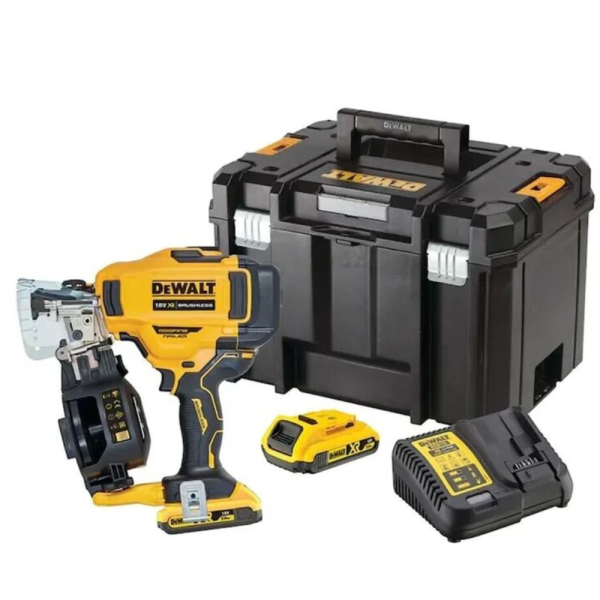 Аккумуляторный гвоздезабиватель DeWALT DCN45RND2