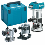 Аккумуляторный фрезер Makita DRT50ZJX2 без аккумулятора