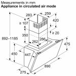 Вытяжка Bosch DWK91LT60 — изображение 8