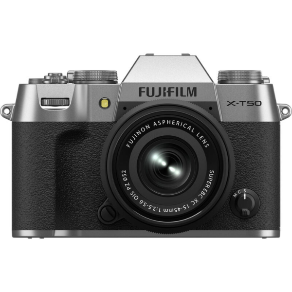 Фотоаппарат Fujifilm X-T50 Kit XC 15-45mm f/3.5-5.6 OIS PZ Silver