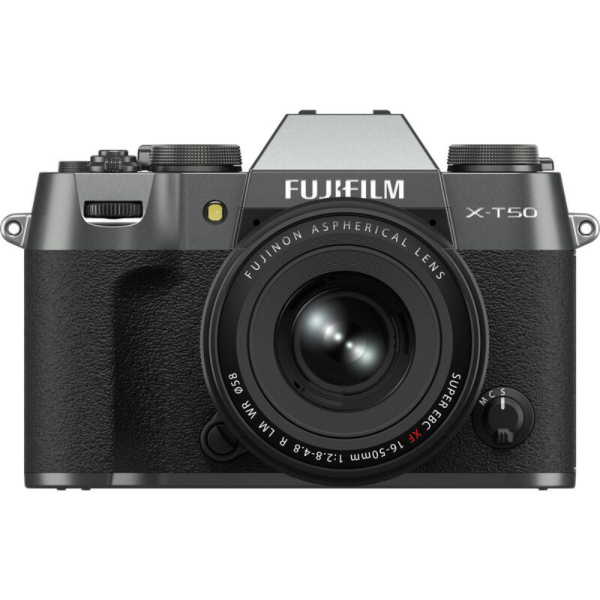 Фотоаппарат Fujifilm X-T50 Kit XF 16-50mm f/2.8-4.8 R LM WR Charcoal Silver