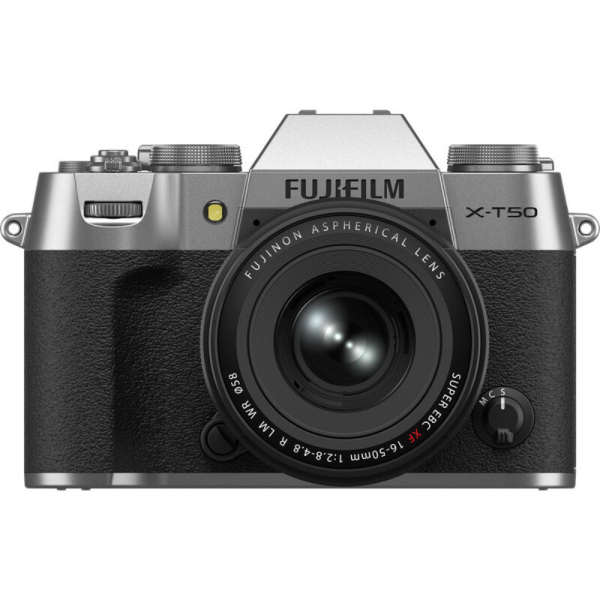 Фотоаппарат Fujifilm X-T50 Kit XF 16-50mm f/2.8-4.8 R LM WR Silver
