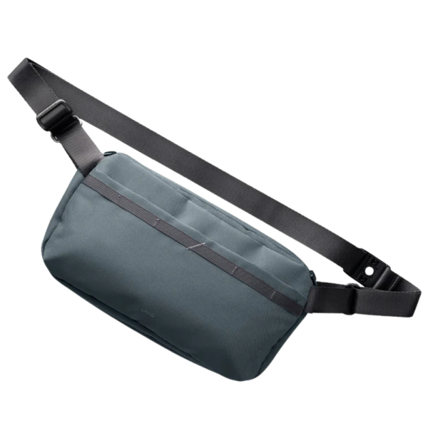 Поясная сумка UNIQ DENVER CANVAS CROSSBODY тканевая, Blue