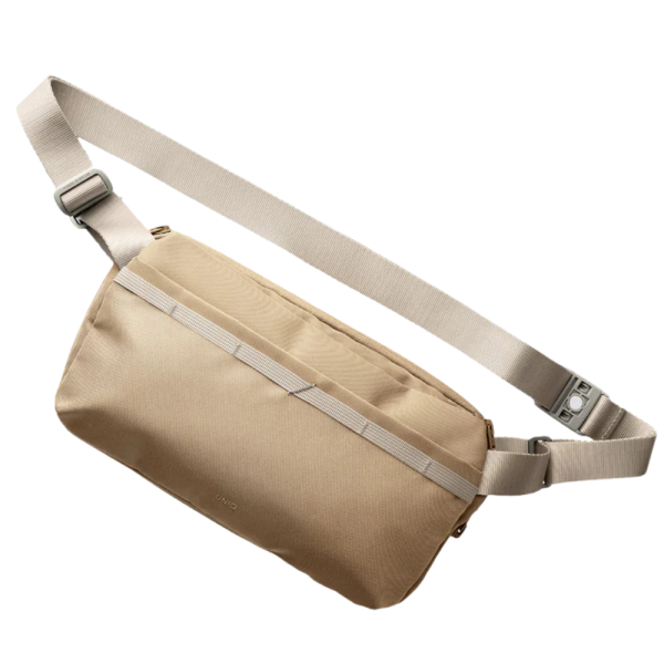 Поясная сумка UNIQ DENVER CANVAS CROSSBODY тканевая, Khaki