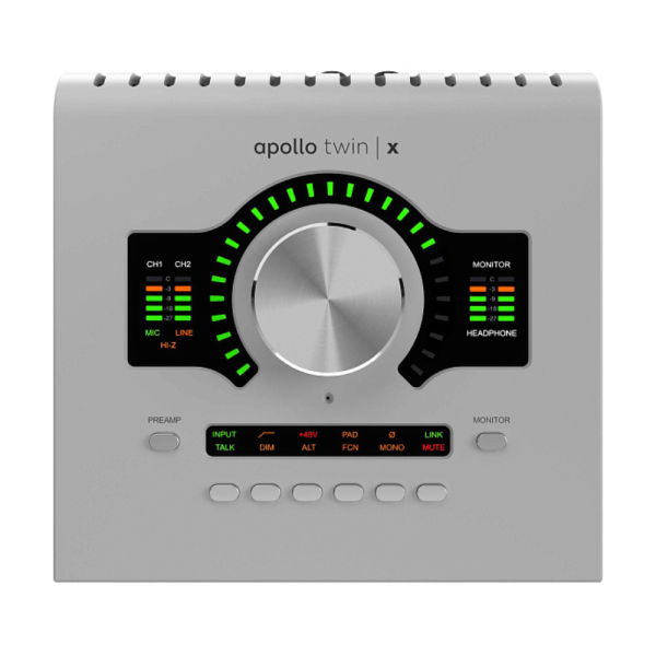 Universal Audio Apollo Twin X QUAD Gen 2 Essentials+ Edition Silver