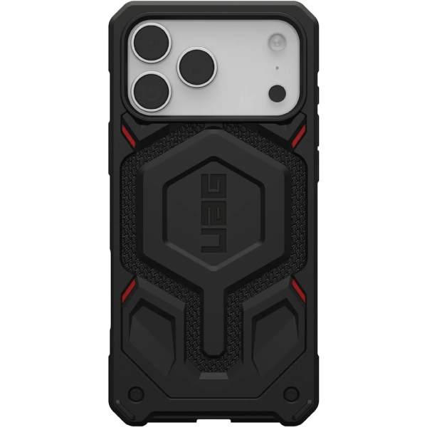 Чехол UAG Monarch Pro MagSafe для iPhone 17 Pro Max, Kevlar Black