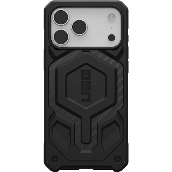 Чехол UAG Monarch Pro MagSafe для iPhone 17 Pro Max, Carbon Fiber