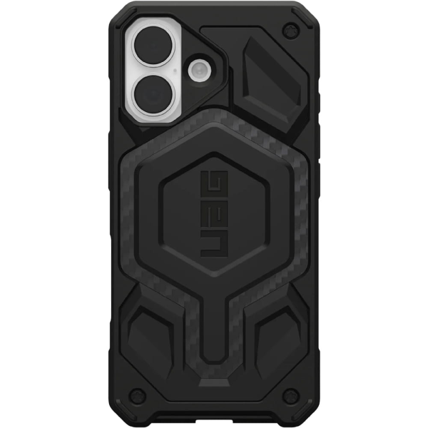 Чехол UAG Monarch Pro MagSafe для iPhone 17, Carbon Fiber