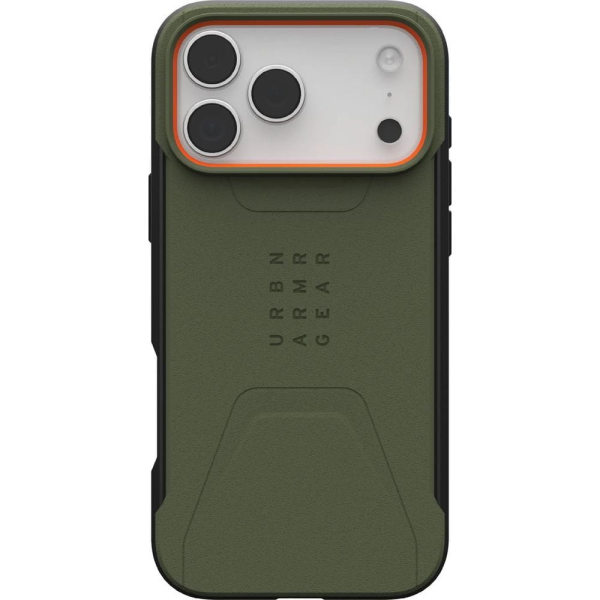 Чехол UAG Civilian MagSafe для iPhone 17 Pro Max, Olive Orange