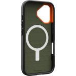 Чехол UAG Civilian MagSafe для iPhone 17, Olive/Orange — изображение 3