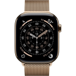 Смарт-часы Apple Watch Series 11 42mm Gold Titanium Case with Gold Milanese Loop M/L — изображение 2