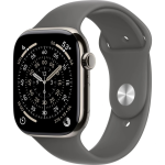 Смарт-часы Apple Watch Series 11 46mm Natural Titanium Case with Stone Gray Sport Band S/M