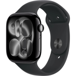 Смарт-часы Apple Watch Series 11 46mm Jet Black Aluminum Case with Black Sport Band M/L