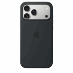 Чехол Apple Silicone Case with MagSafe для iPhone 17 Pro Black — изображение 3