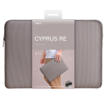Водостойкая папка UNIQ Cyprus RE Laptop Sleeve для ноутбуков до 14'' Pewter Grey