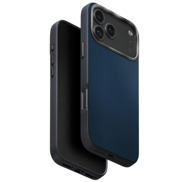 Чехол UNIQ LYDEN DS MAGCLICK CHARGING (MagSafe) для iPhone 17 Pro Max синий/серый