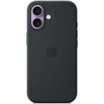 Чехол Apple Silicone Case with MagSafe для iPhone 17 Black — фото 2