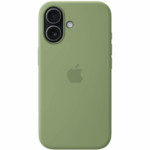 Чехол Apple Silicone Case with MagSafe для iPhone 17 Light Moss — изображение 3