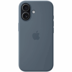 Чехол Apple Silicone Case with MagSafe для iPhone 17 Anchor Blue — фото 1