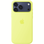 Чехол Apple Silicone Case with MagSafe для iPhone 17 Pro Max Neon Yellow — изображение 3