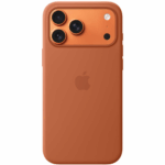 Чехол Apple Silicone Case with MagSafe для iPhone 17 Pro Terra Cotta