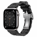 Apple Watch Series 11 Hermes 46mm Kilim Single Tour Noir