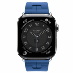 Apple Watch Series 11 Hermes 46mm Kilim Single Tour Bleu de France — изображение 2