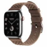 Apple Watch Hermes Series 11 46 мм, ремешок Beige de Weimar Tricot Single Tou... — купить в AppleProStore